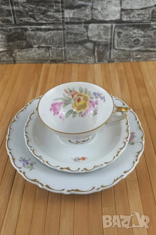 Ръчно рисувана порцеланова чаша за кафе