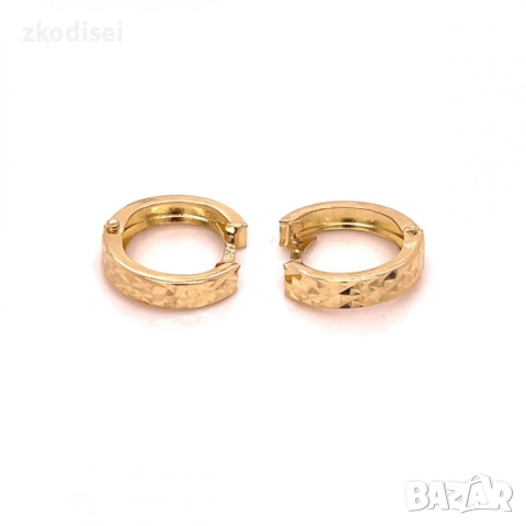 Златни обеци 1,59гр. 14кр. проба:585 модел:37700-5