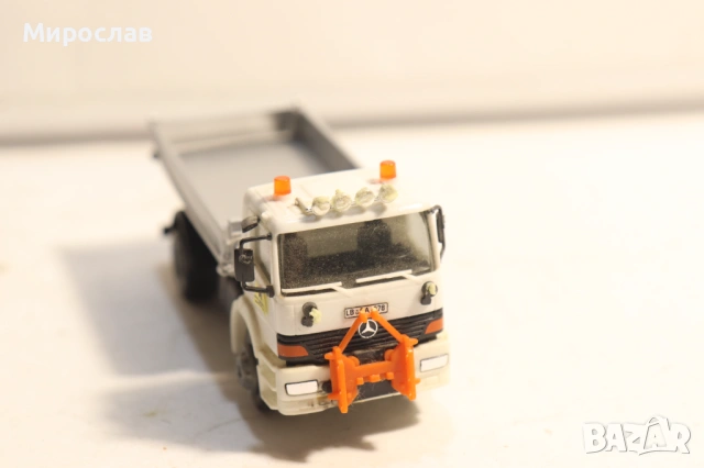 HERPA H0 1/87 MERCEDES ATEGO САМОСВАЛ КАМИОН МОДЕЛ, снимка 5 - Колекции - 54350708