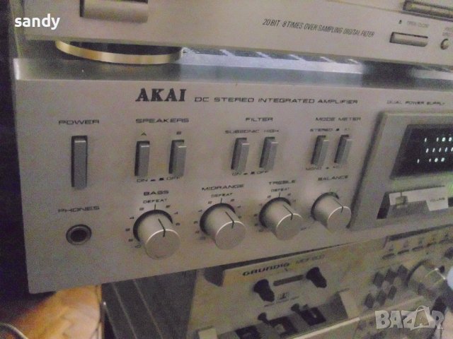 Усилвател-AKAI-AM-U-04, снимка 2 - Ресийвъри, усилватели, смесителни пултове - 44396809