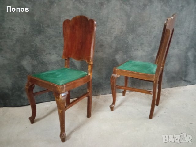 Двойка старинни антични столове, снимка 3 - Столове - 32183625