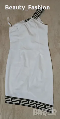 Секси бяла дамска рокля , снимка 3 - Рокли - 49743832