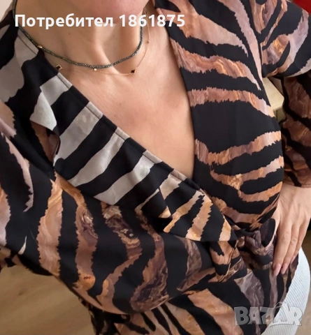 Дамска ефирна ризка , снимка 4 - Ризи - 53045953