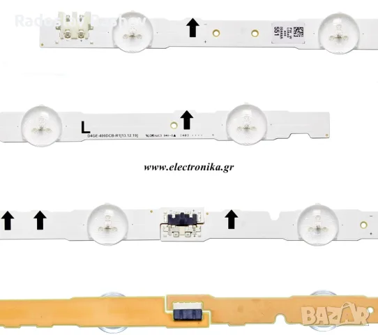  LED BAR SET 40" SAMSUNG  D4GE-400DCA-R1/D4GE-400DCB-R2, снимка 2 - Части и Платки - 56129111