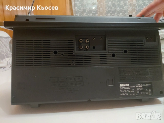 GEMINI TCR-8950, снимка 6 - Радиокасетофони, транзистори - 54045076