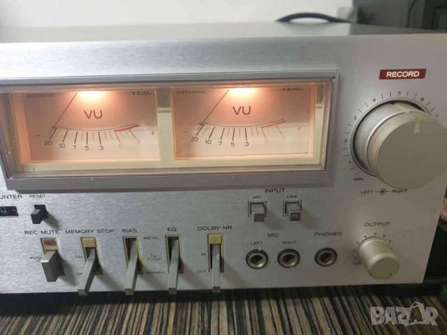 Stereo Cassette deck Касетен дек TEAC CX-350 В идеално състояние, работи отлично. Made in Japan С кн, снимка 3 - Декове - 37825353