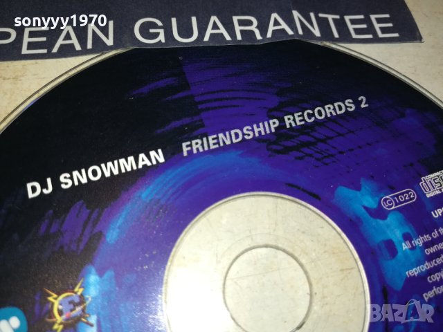 DJ SNOWMAN CD 3108231455, снимка 4 - CD дискове - 42034272