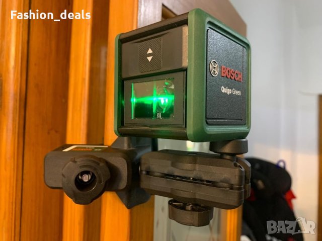 Нов Bosch Quigo Green Лазерен Нивелир + Универсална Скоба MM 2, снимка 6 - Други стоки за дома - 42747922