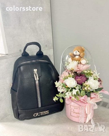 Черна раница  Guess код SG314, снимка 2 - Раници - 38921630