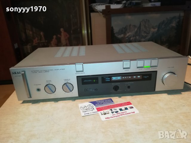 akai am-u210 stereo ampli-made in japan-внос france, снимка 6 - Ресийвъри, усилватели, смесителни пултове - 30248401