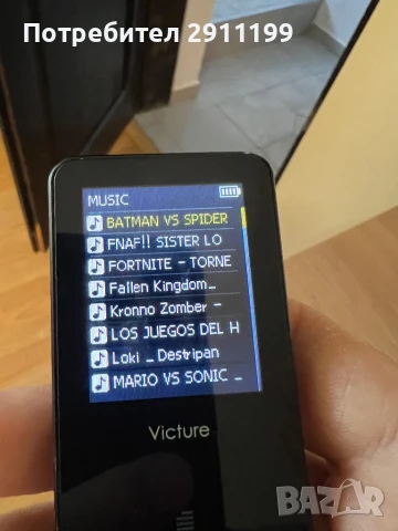 MP3 плеър Victure с Bluetooth, снимка 10 - MP3 и MP4 плеъри - 51124955