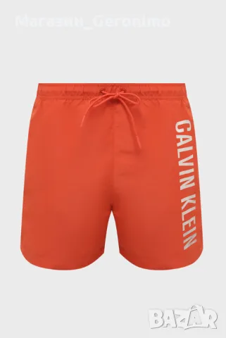 Червени плувни шорти CALVIN KLEIN KW0KW01092, снимка 4 - Бански - 50191612
