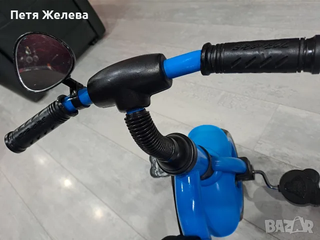 Детски велосипед/триколка със сенник и дръжка родителски контрол, снимка 10 - Детски велосипеди, триколки и коли - 55775630