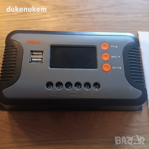 PWM соларен контролер 30A за 12V и 24V системи с LCD дисплей и USB портове, снимка 8 - Друга електроника - 53018972