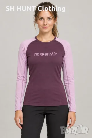 NORRONA Fjørå equaliser lightweight Long Sleeve W размер L дамска блуза - 2167