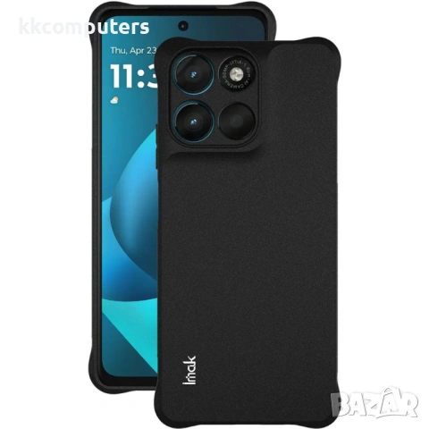 Защитен Калъф IMAK за Motorola Moto G67 Power 5G / G57 Power 5G - TPU, 4-ъглова защита, Защита на Ка, снимка 2 - Калъфи, кейсове - 53355166