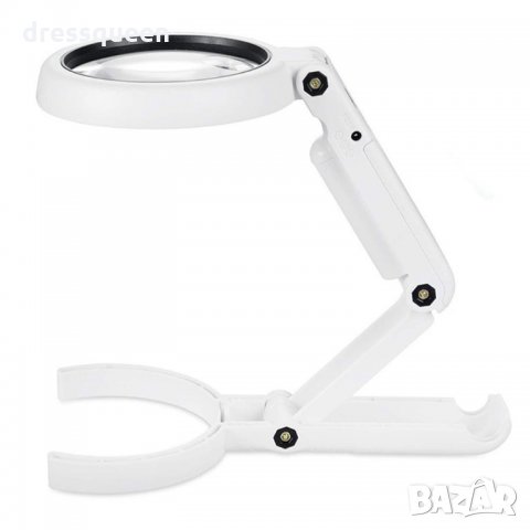 2786 Настолна лупа с LED осветление и увеличение 5х и 11х, снимка 9 - Други стоки за дома - 30455988