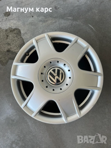 Оригинални алуминиеви джанти Volkswagen 16" 5x112, снимка 3 - Гуми и джанти - 51672850