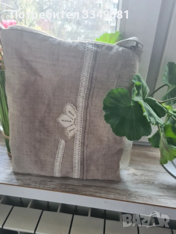 Ленена чанта , снимка 2 - Чанти - 54174603