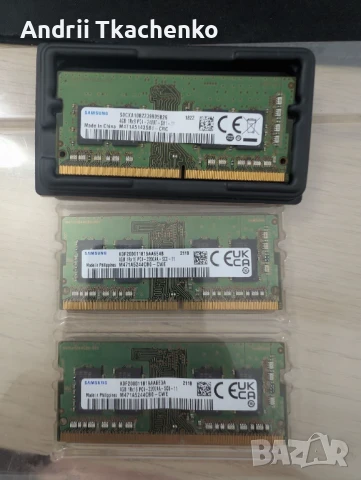 RAM 8GB(2x4GB) Samsung DDR4 Sodimm 3200, снимка 3 - RAM памет - 51420570