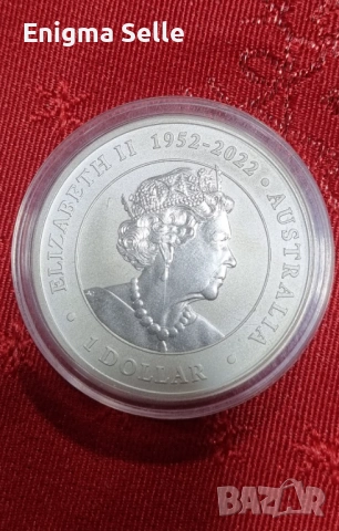 Австралийска инвестиционна  сребърна монета "Коала" от 2023 г. , снимка 2 - Нумизматика и бонистика - 53167057