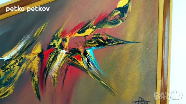 Абстрактна картина Svaler 2, снимка 4 - Картини - 48076502