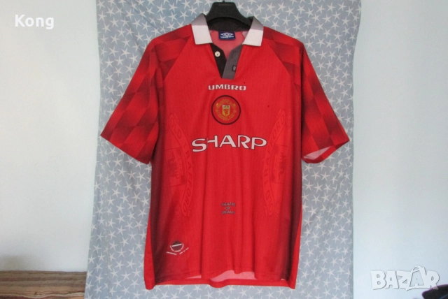 винтидж фланелка Manchester United Umbro дълъг ръкав Crystal Palace England Англия Манчестър Юнайтед, снимка 9 - Футбол - 52443949