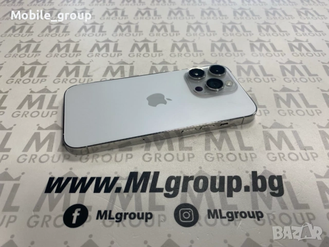 #MLgroup предлага iPhone 14 Pro 128GB Silver 77%, втора употреба, снимка 3 - Apple iPhone - 53270449