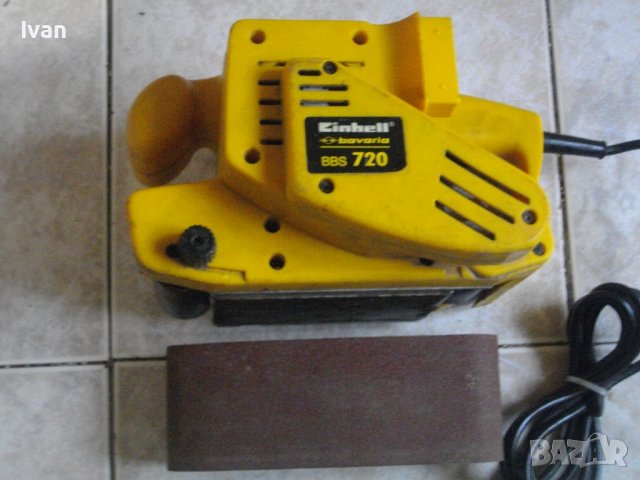 AEG HBS100-1010W-350m/min Профи Лентов Шлайф-Германия-ОТЛИЧЕН-АЕГЕ 1010 Вата/, снимка 13 - Други инструменти - 39187593