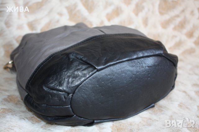 ЕСТЕСТВЕНА КОЖА дамска чанта в два цвята, снимка 2 - Чанти - 38124537