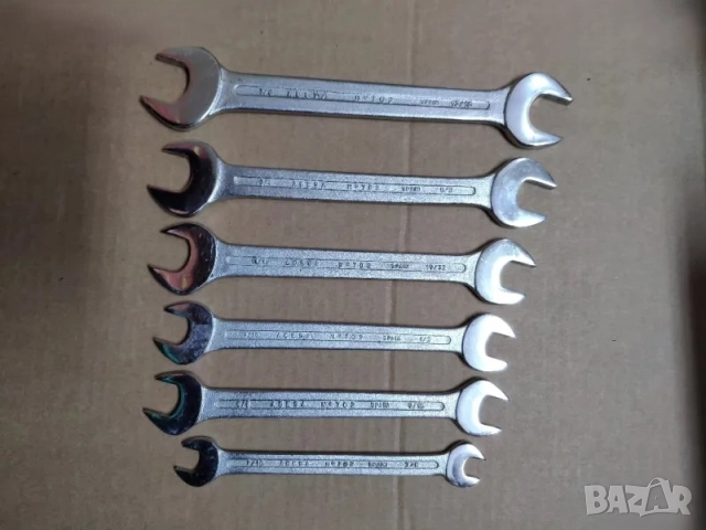 BAKER HAMILTON специални глухи ключове 2бр . Acesa tools 6бр империални Гаечни ключове, снимка 3 - Ключове - 52937564