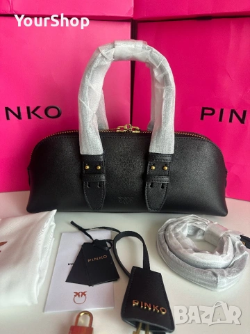 PINKO Escape Bag – кожена чанта | ОРИГИНАЛ, снимка 5 - Чанти - 54048194