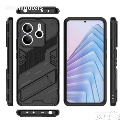 Xiaomi Redmi Note 14 5G Punk Armor Удароустойчив Калъф и Протектор, снимка 6 - Калъфи, кейсове - 50904041