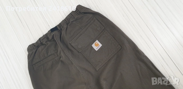 Carhartt WIP Mens Hayworth Pants Size S /32  ОРИГИНАЛ! Спортен Панталон., снимка 9 - Панталони - 54235546