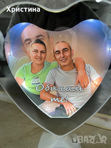 Магическо лед огледало с ваша снимка, снимка 2 - Ръчно изработени сувенири - 52743412