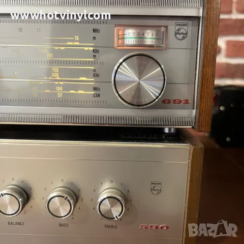 2 Комплекта Усилвател PHILIPS - RH-590 и тунер PHILIPS - 691, снимка 2 - Ресийвъри, усилватели, смесителни пултове - 47669937