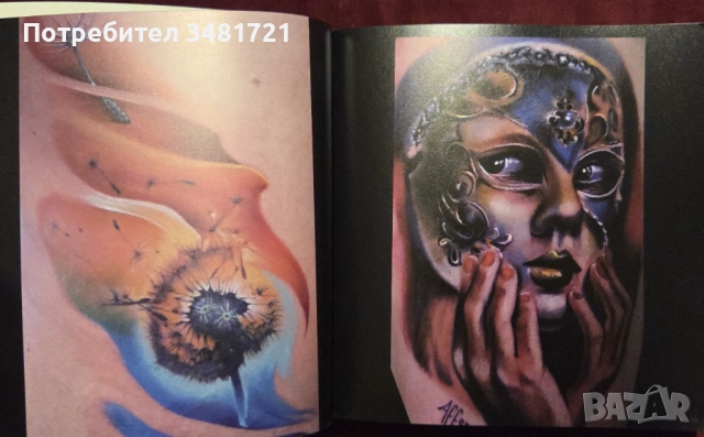Tattoos Bright Colours, снимка 5 - Енциклопедии, справочници - 52898029