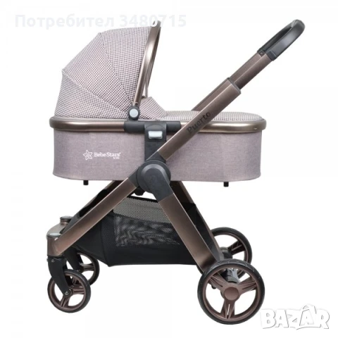 Бебешка/Детска количка Bebe stars puerto 3 в 1 + подарък