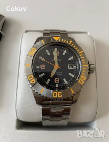 Delma Blue Shark IV LE Black Automatic 5000m/16’400ft Diver, снимка 2 - Мъжки - 56427300