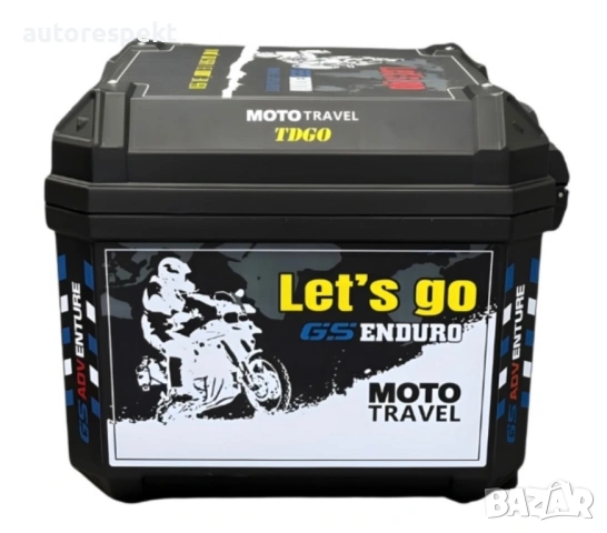 Куфар за мотоциклет ,куфар за скутер, куфар за мотор 57 литра, снимка 4 - Аксесоари и консумативи - 54087895