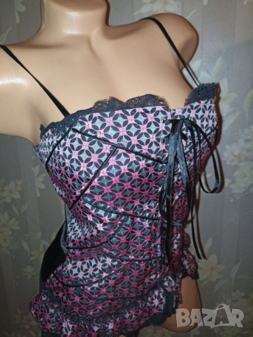 Lovie M- Стилен ефектен корсет с вградени чашки 75 В, снимка 1