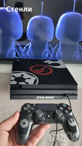 PlayStation 4 Pro 1TB Limited Edition Star Wars, снимка 2 - PlayStation конзоли - 56335047