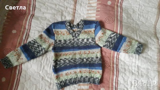Пуловер Н&М и плетен пуловер за ръст 98-104 см., снимка 5 - Детски Блузи и туники - 31364792