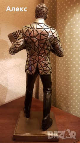 Голяма фигура на Джазмен–40см, снимка 6 - Антикварни и старинни предмети - 31978346