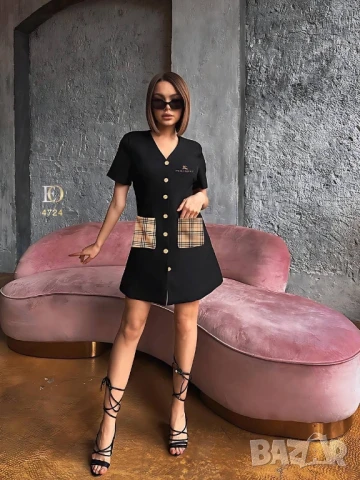 рокля louis vuitton versace burberry , снимка 2 - Рокли - 51311070