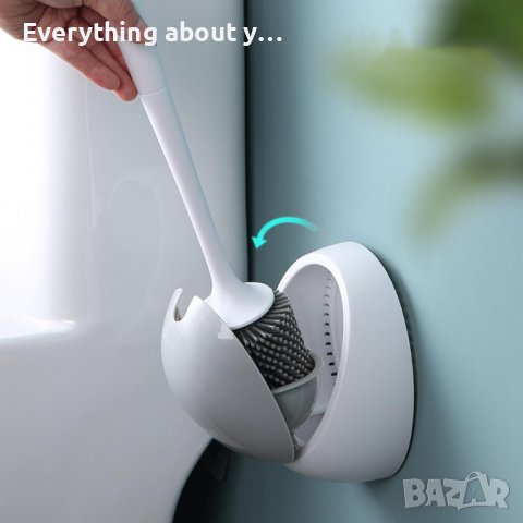 3687 Силиконова четка за баня, снимка 4 - Други стоки за дома - 36737062