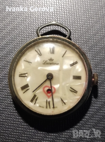 Джобен часовник,швейцарски,счупен баланс