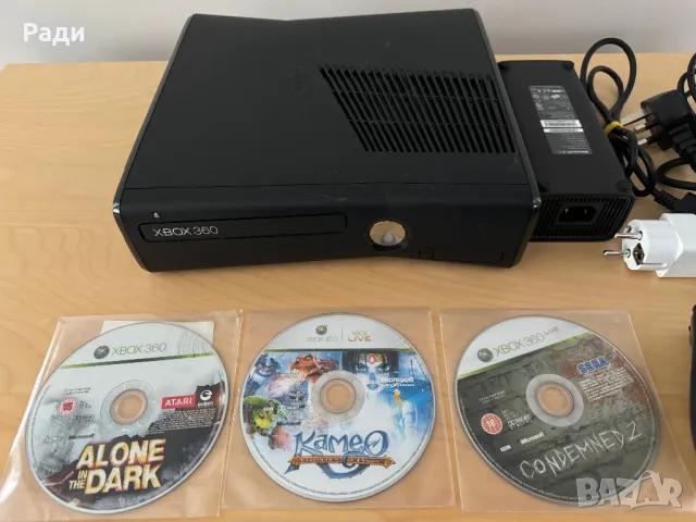 Xbox 360 slim 250GB, снимка 3 - Xbox конзоли - 47977403