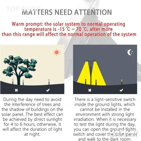 Torchtree соларни градински земни дискови лампи, IP65, 12 броя, снимка 5 - Соларни лампи - 49566503