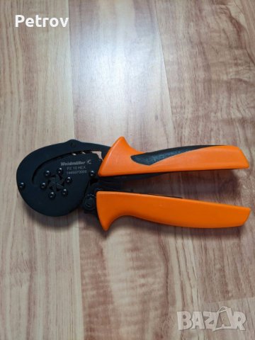 Weidmüller PZ 10 HEX - ТОП-PROFI ЧИСТО НОВИ ШЕСТОСТЕННО ПРЕСОВАЩИ Кримпклещи 0,14-10mm²+Twin 2x4mm², снимка 1